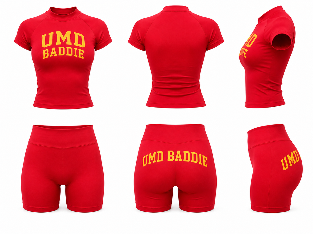 UMD BADDIE MOCK NECK SET
