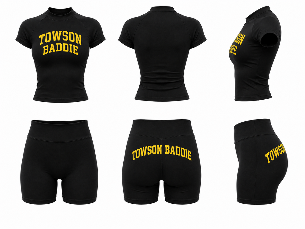 TOWSON BADDIE MOCK NECK SET